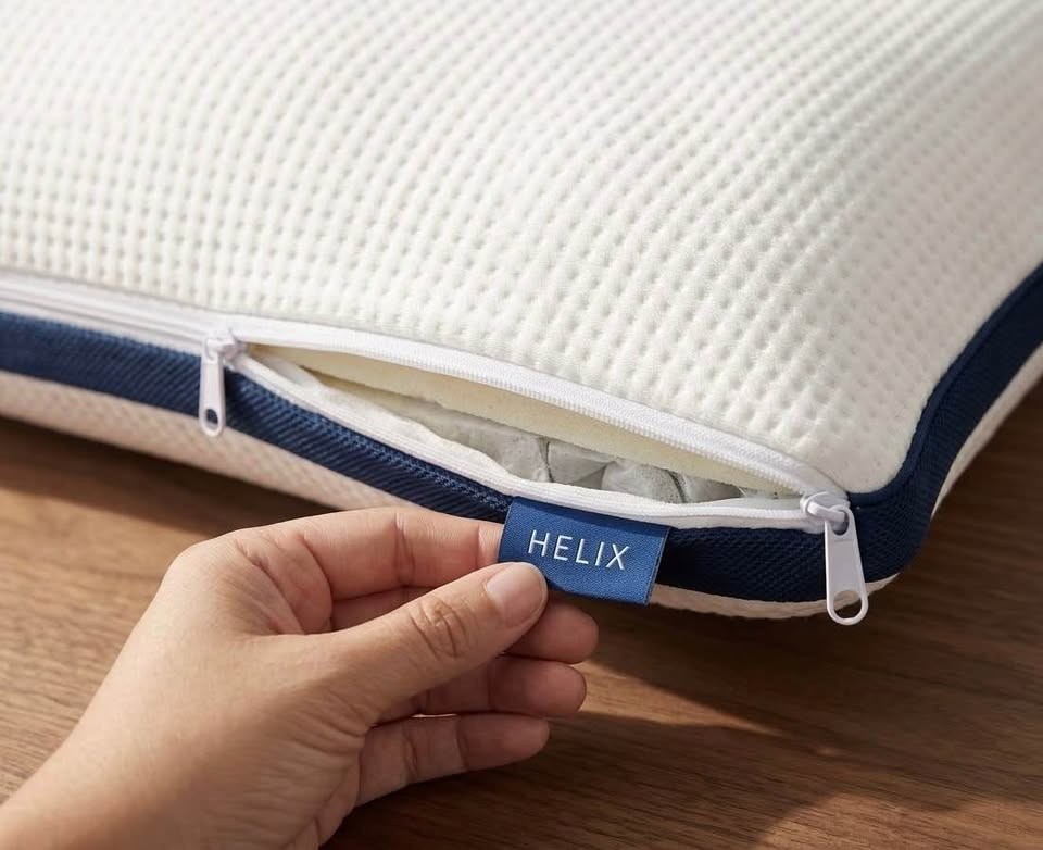 2 Pack Helix Premium Cooling Memory Foam Pillow