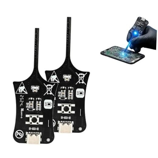 2pcs Inductance Tester Motherboards Coils Tester for Quick Fault Detection, in