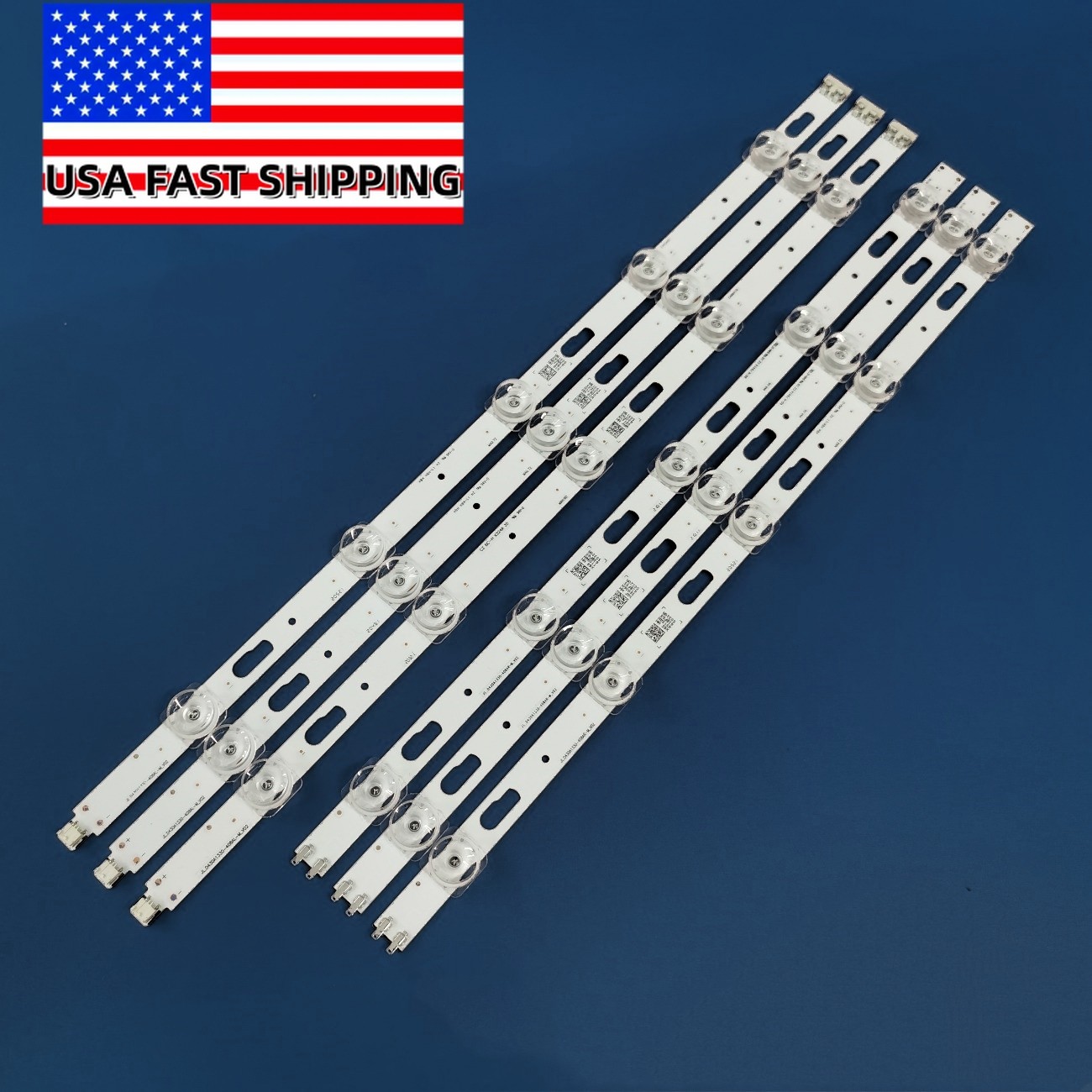 LED Backlight Bars For Samsung UN43TU7000 UN43TU8000FXZA BN96-50319A BN96-50320A