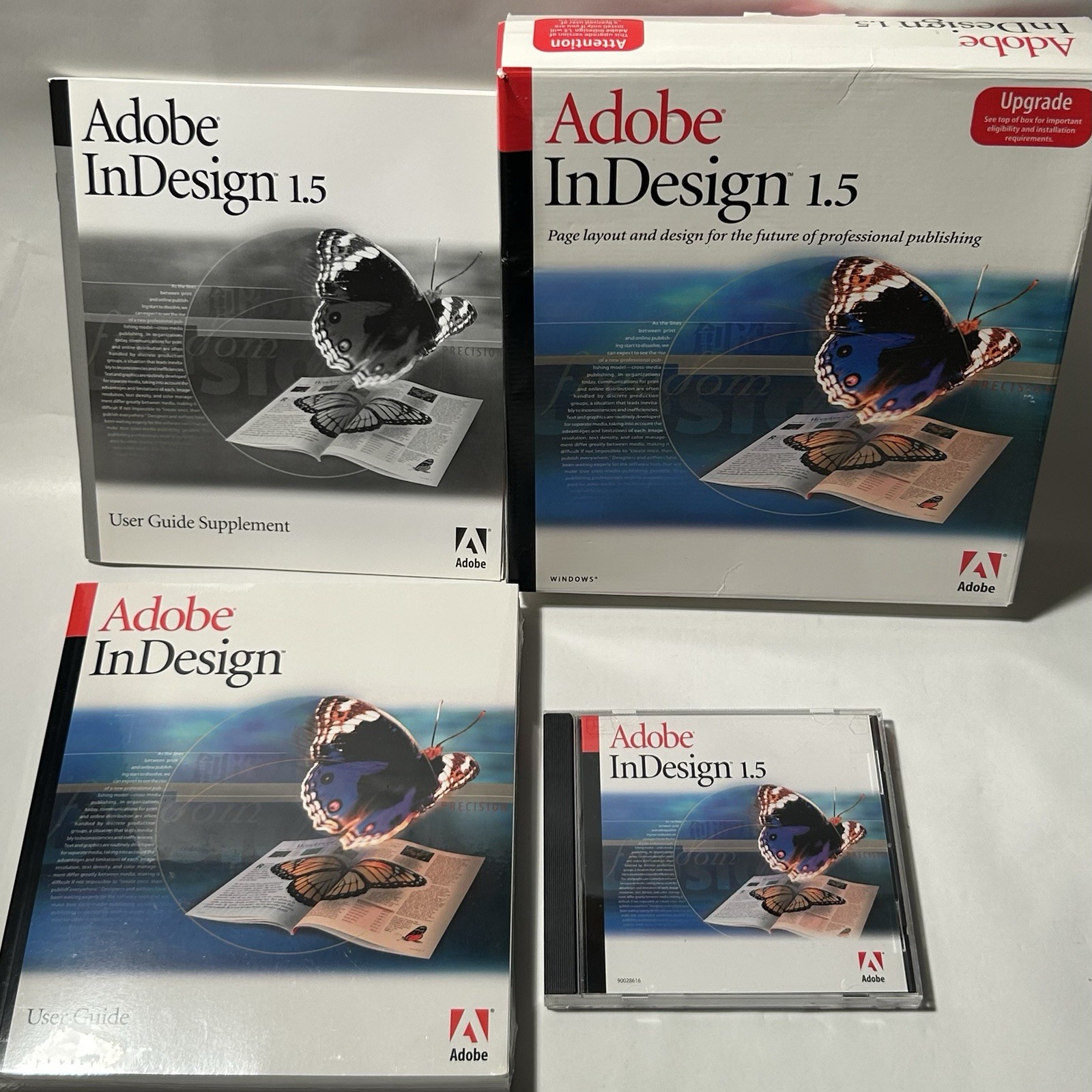 Adobe InDesign 1.5 Upgrade Versions For Windows
