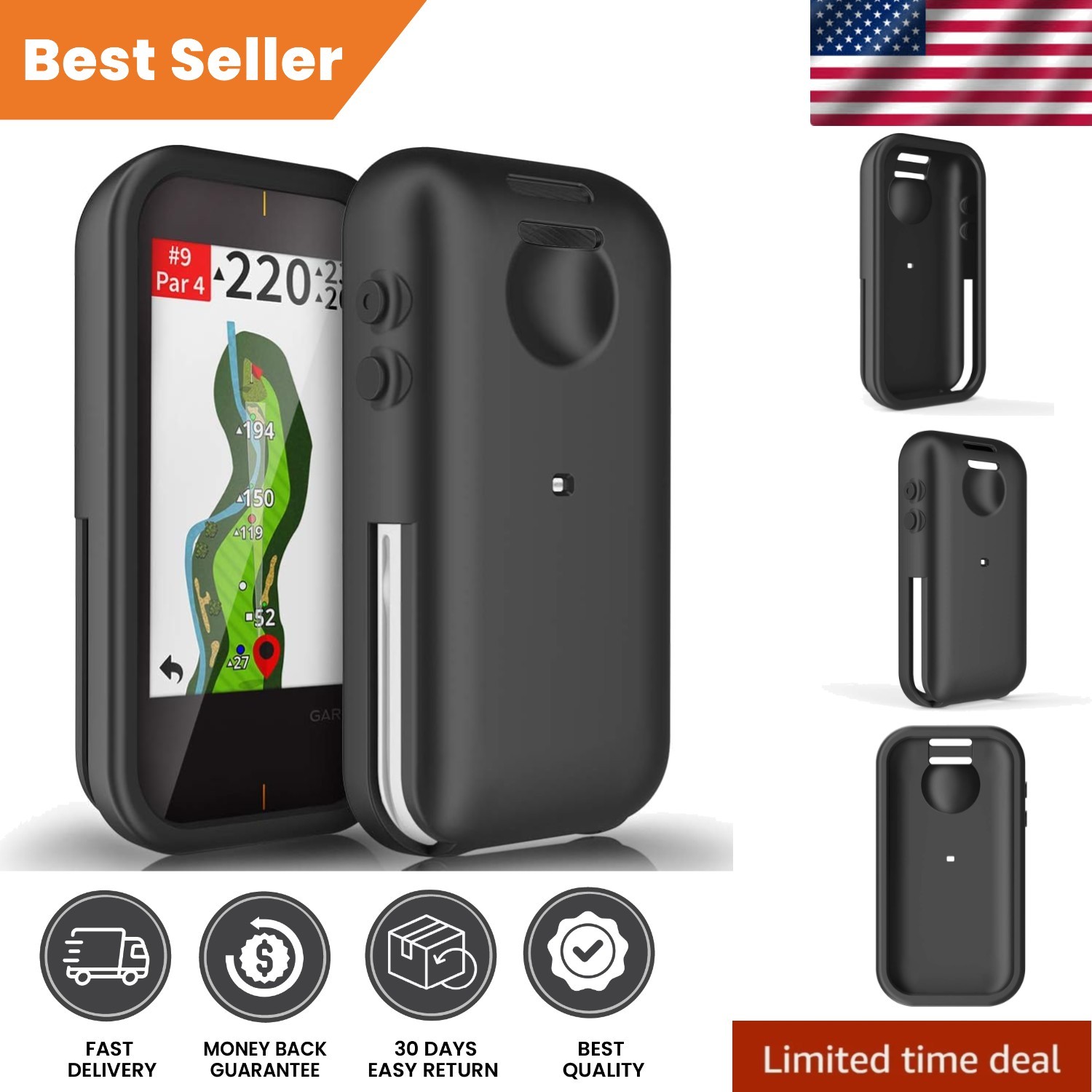 Silicone Case for Garmin Approach G80 - Elegant Protection & Grip