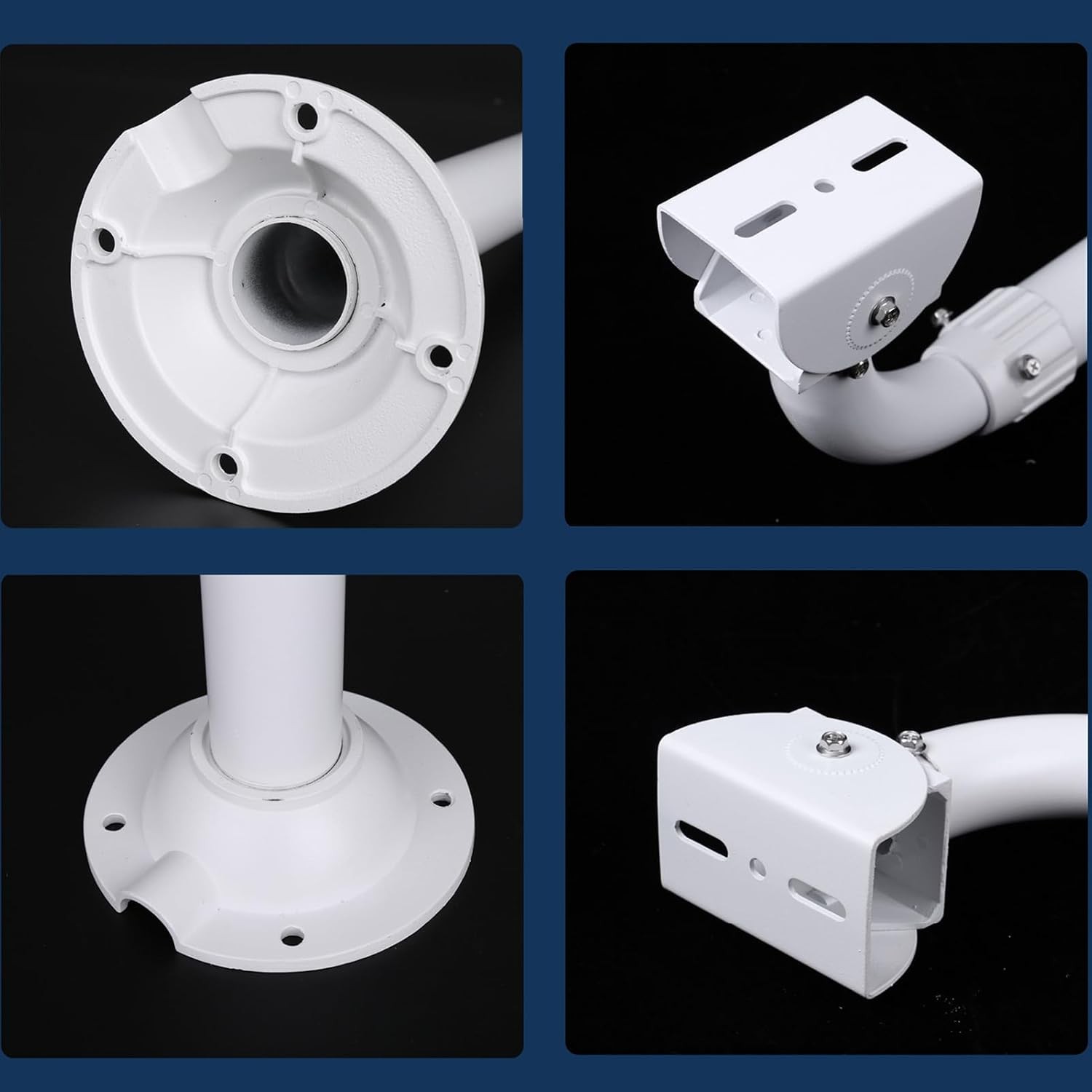 WiTi CCTV Security Camera Mount Bracket, 40CM-60CM Adjustable Wall and Ceiling M