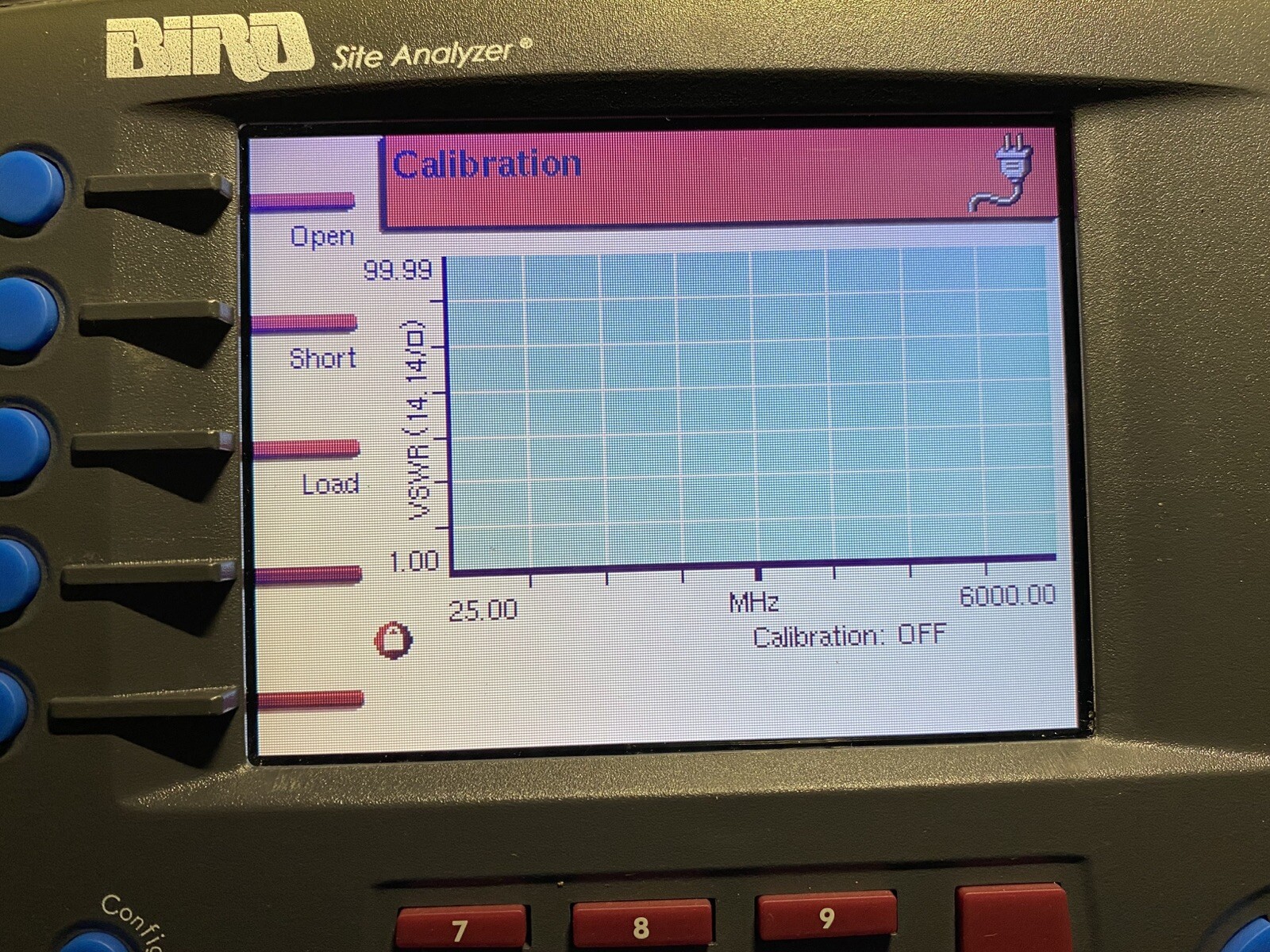 Bird SA-6000EX Cable Antenna Site Analyzer 25-6000 MHz Unit