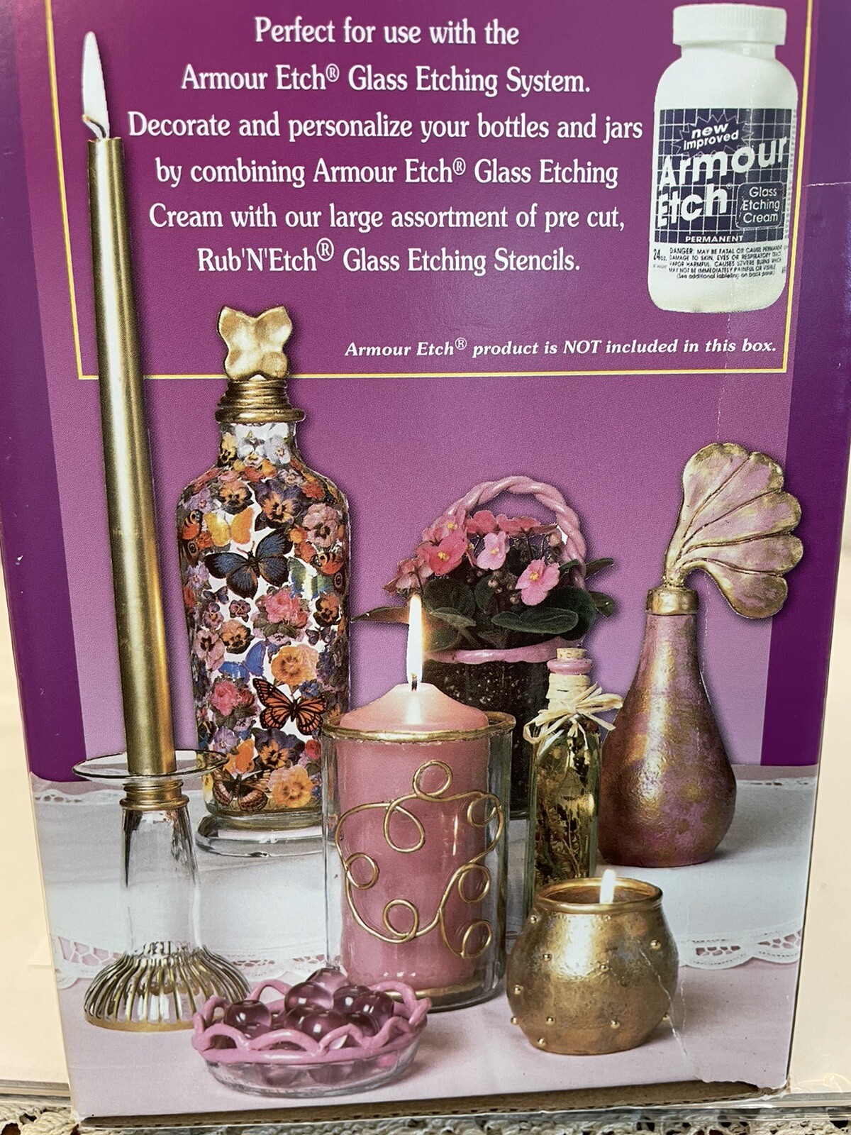 New Armour Bottle & Jar Cutter With Book For Handcrafted Creative Projects Mint