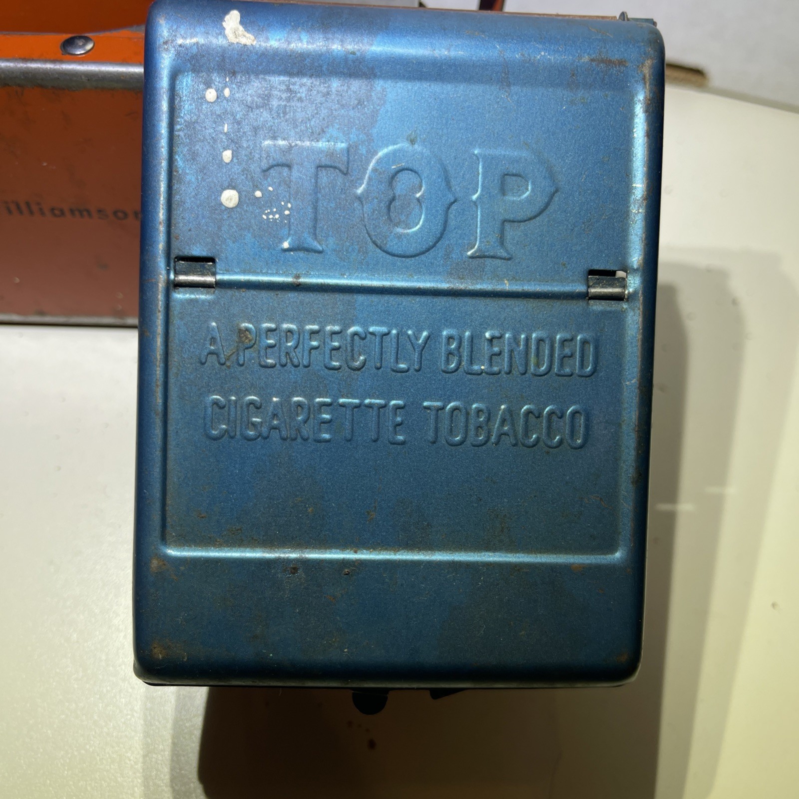 Vtg Top Cigarette Roller “A Perfectly Blended Cigarette Tobacco”