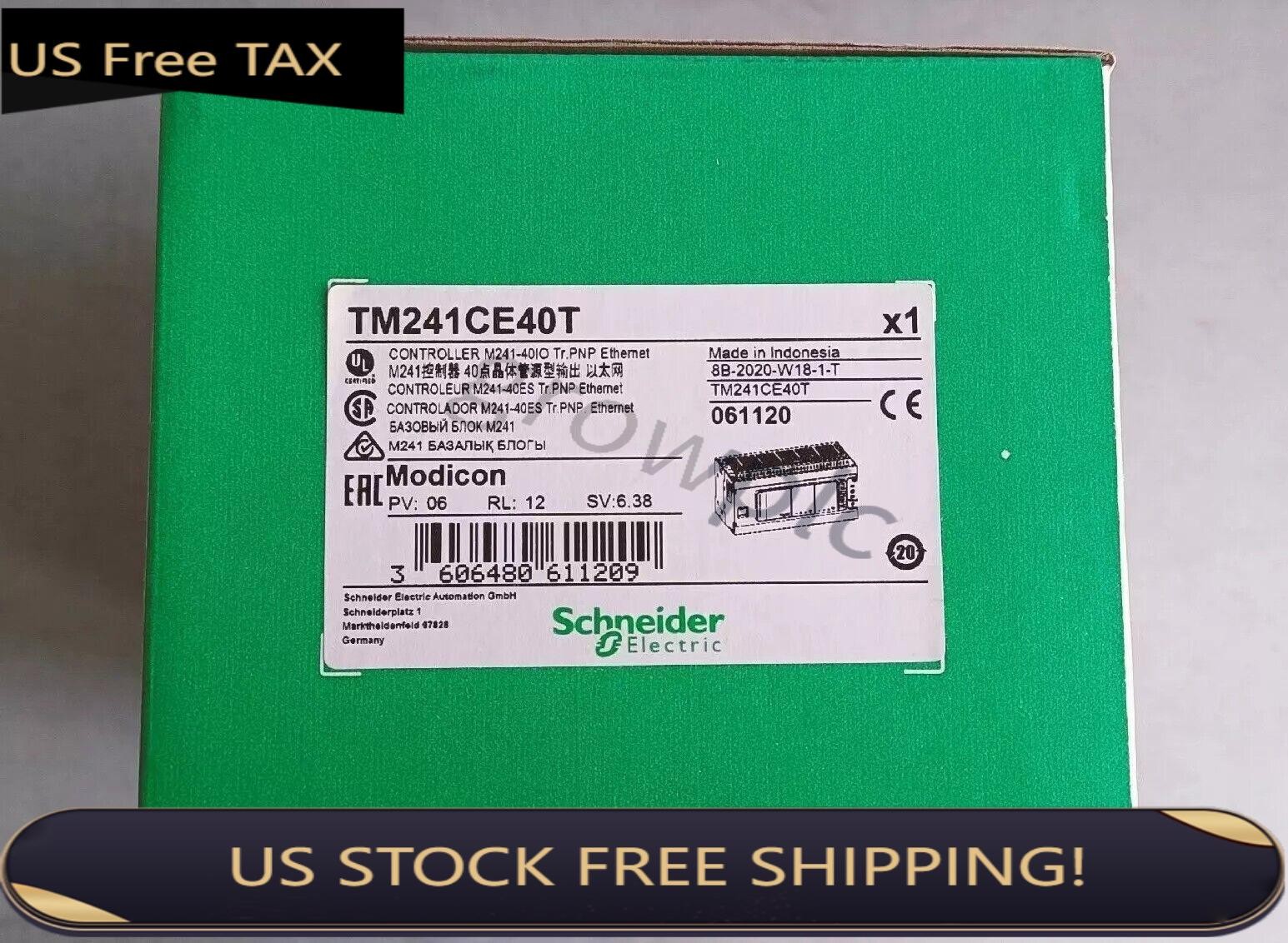 1PCS New original TM241CE40T Schneider TM241CE40T Fast delivery