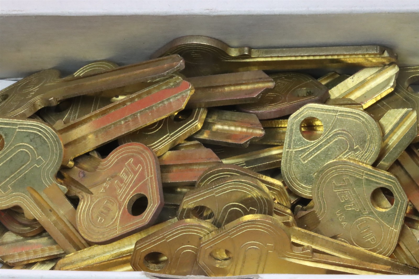 Lot of 62 Tyler 92T for M11 1092H Brass vintage in USA Master Lock 17K Keyway