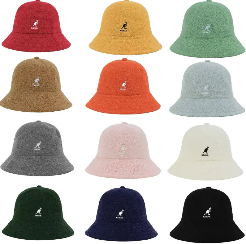 Hip-Hop Fashion Classic Kangol Bermuda Casual Bucket Hat CapSports Hat Men Women