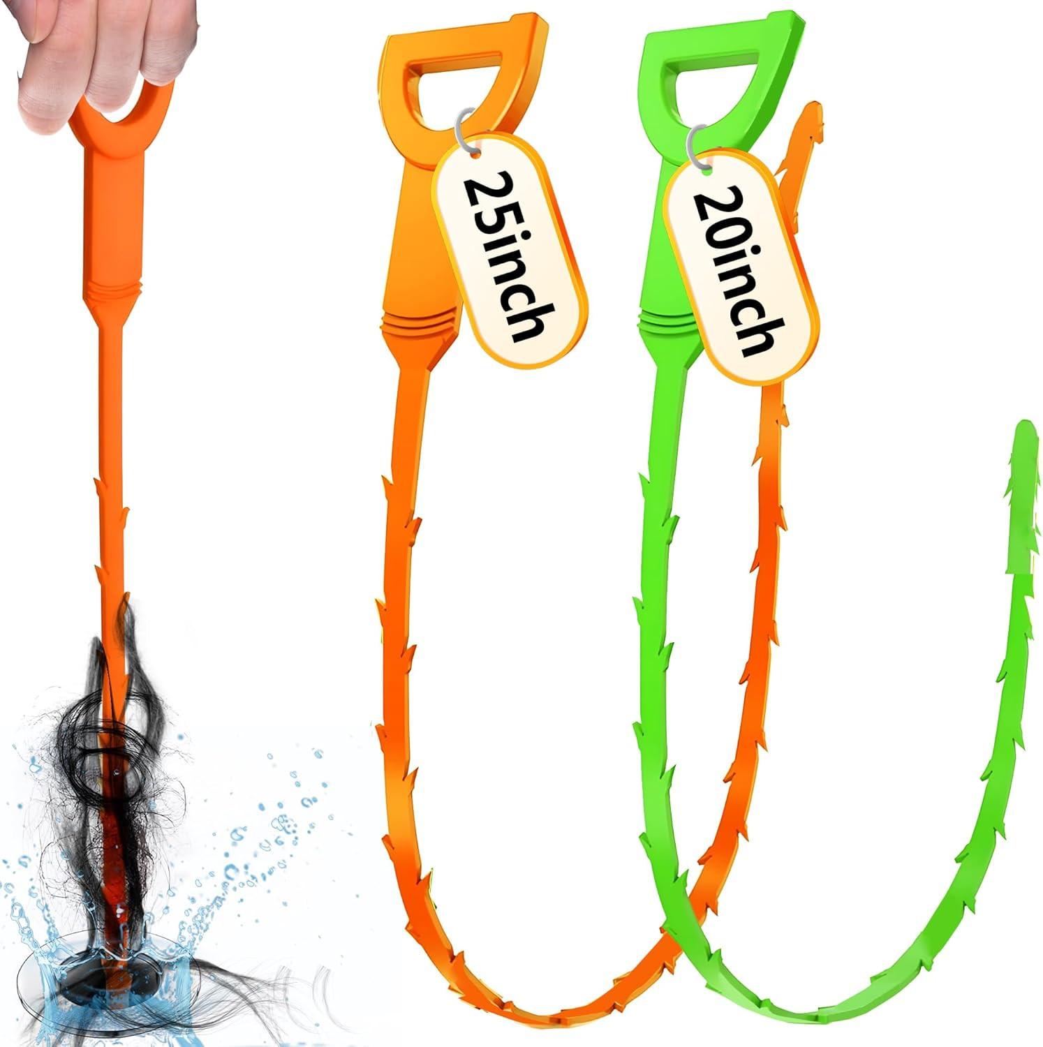 Drain Snake, Drain Clog Remover,Hair snake Tool Opener, sink snake for Sewer Kit