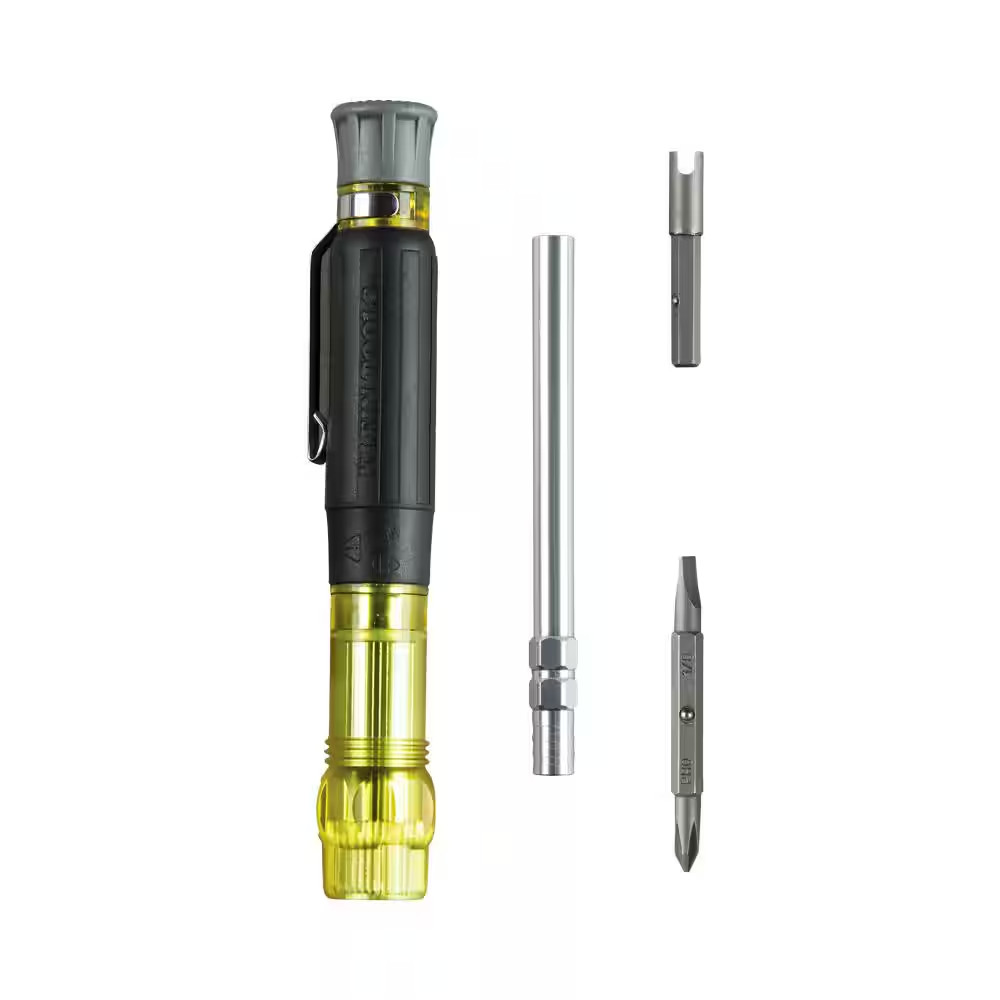 3-In-1 HVAC Pocket Multibit Screwdriver