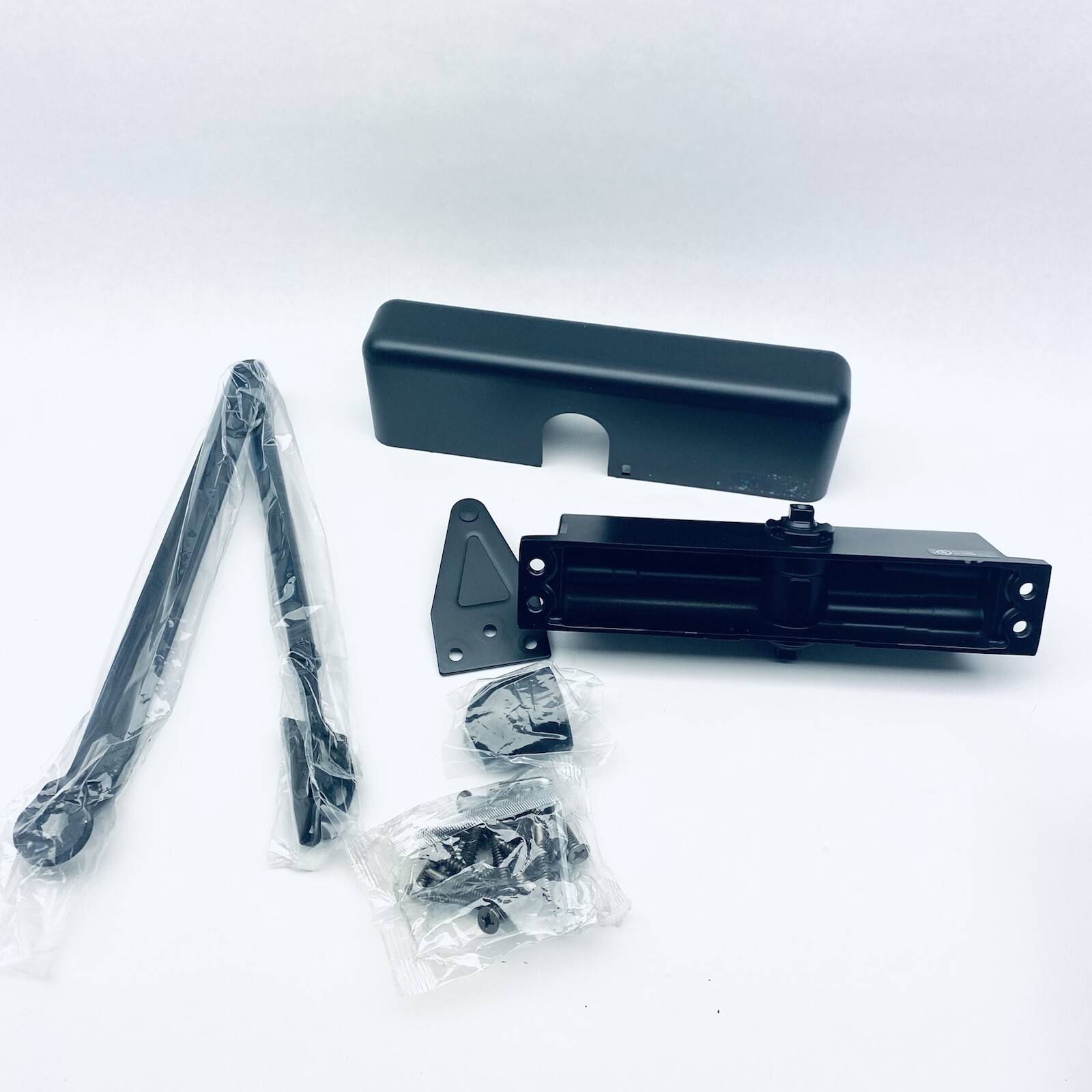 CRL PR80 BLK, ADJUSTABLE SPRING POWER SIZE 2 TO 5 SURFACE MOUNTED DOOR CLOSER