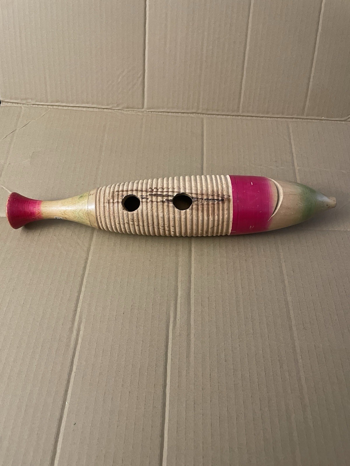 GUIRO PERCUSSION INSTRUMENT FROM PUERTO VALLARTA