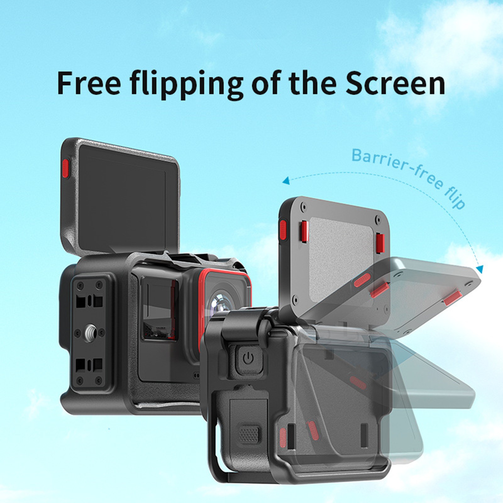 For Insta360 Ace/Ace Pro Camera Plastic Housing Frame Case Protector Hot