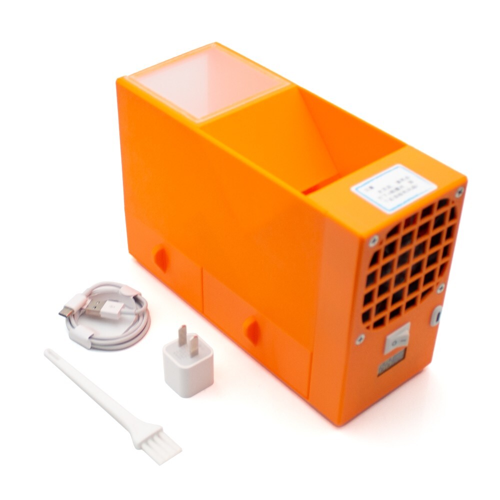 Electric Mini Grain Blowing Machine Household Bird Feed Food Shell Blower Type-C