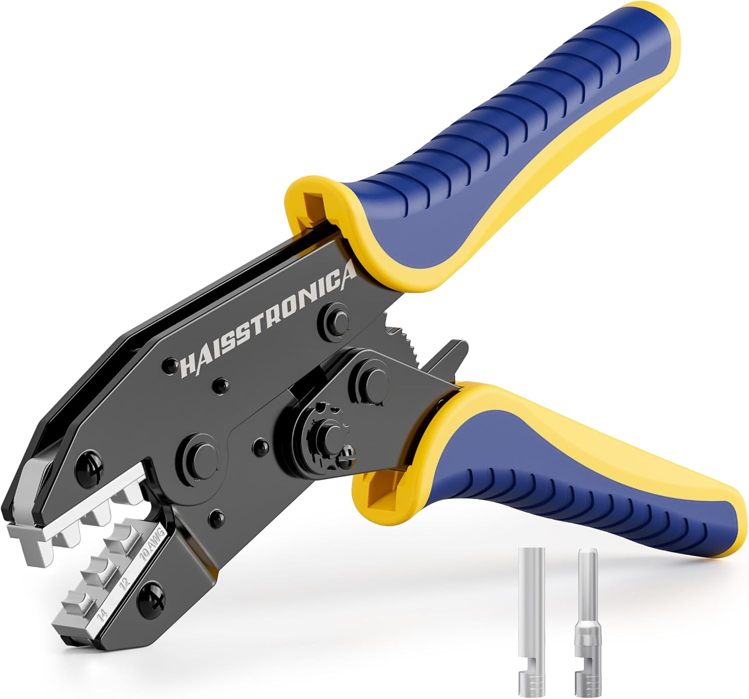 Crimping Tool for Solar Connectors - AWG 14 12 10 Ratchet Wire Crimper Tool