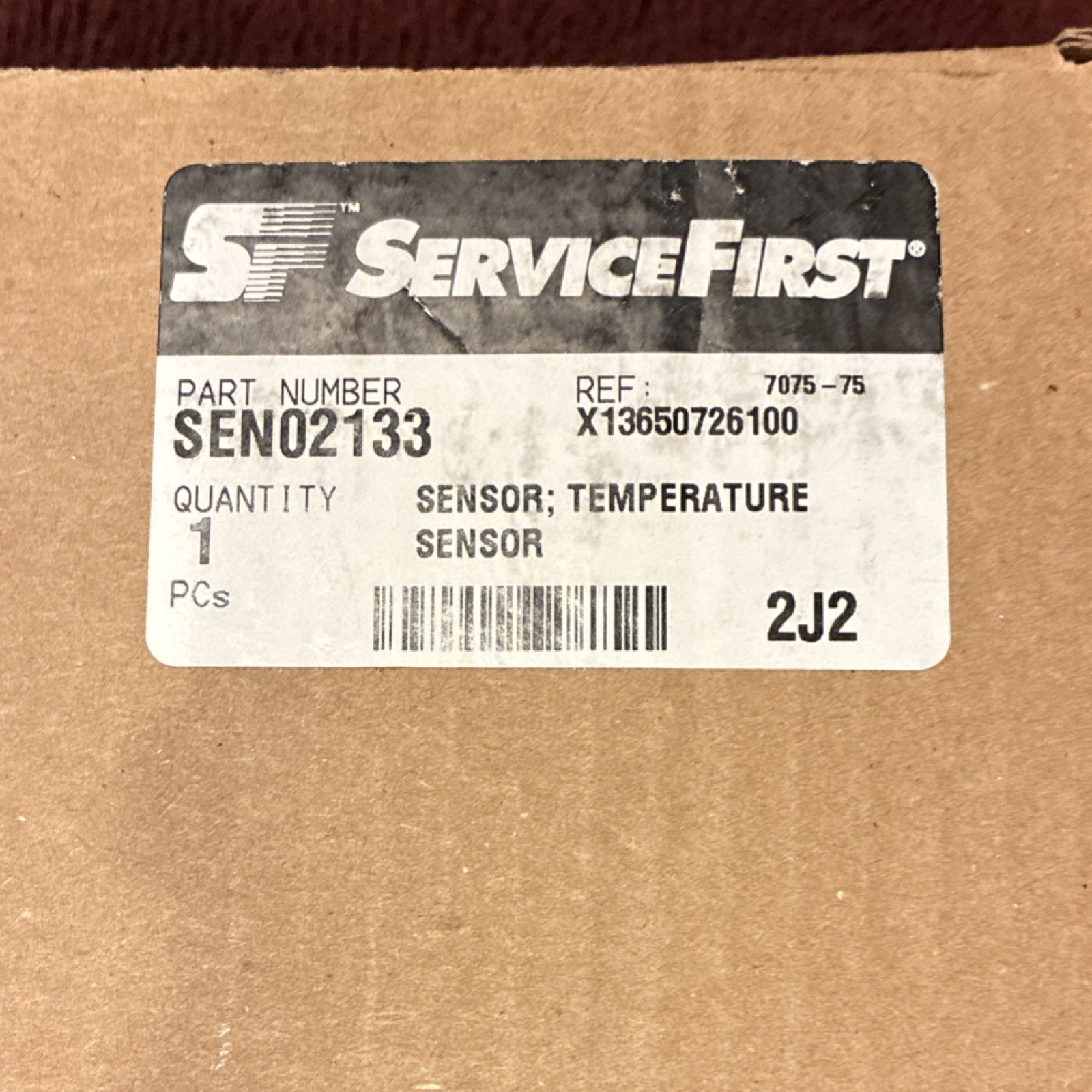 Trane SEN02133 Temperature Sensor X13650726100 ServiceFirst NEW