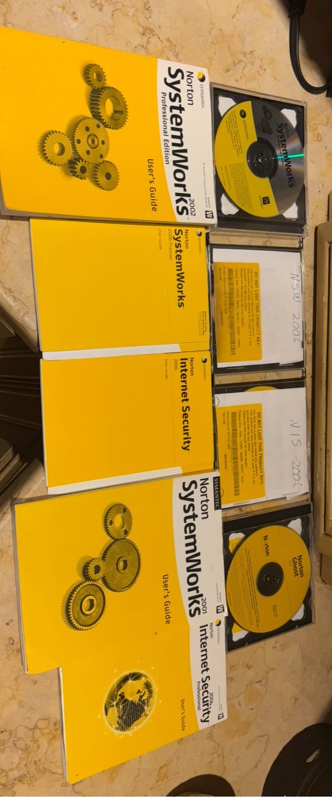 Norton Cd Soft Ware Virus Lot Rare
