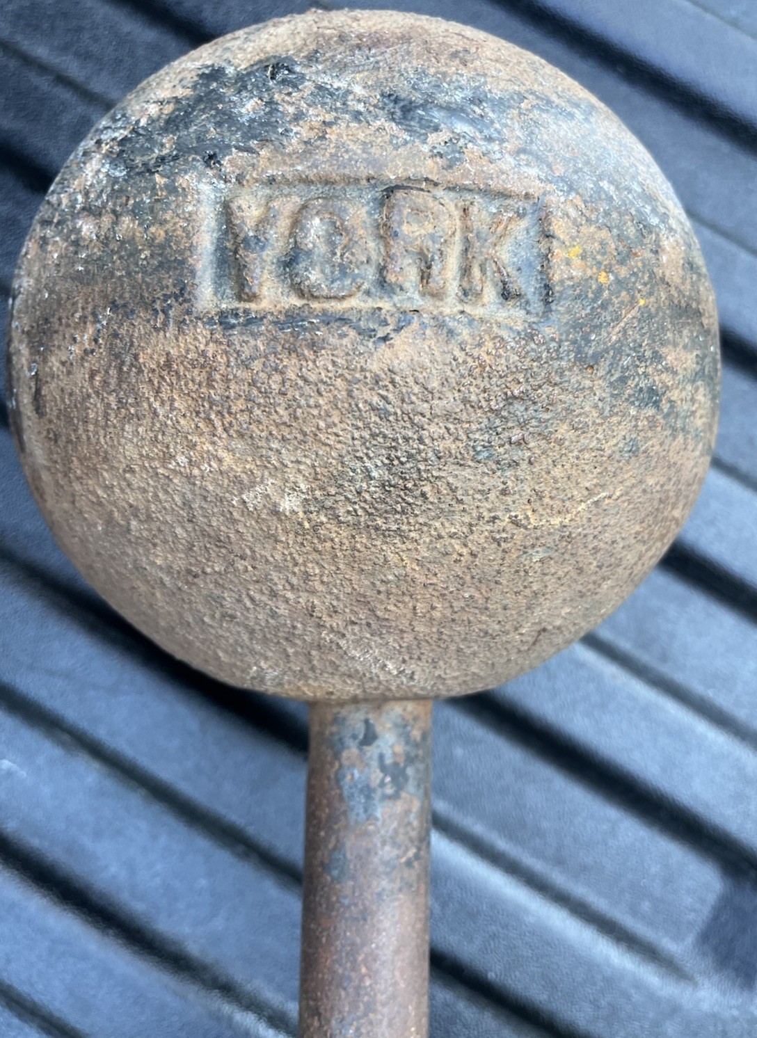 VTG York 60 Pound Globe Dumbbell