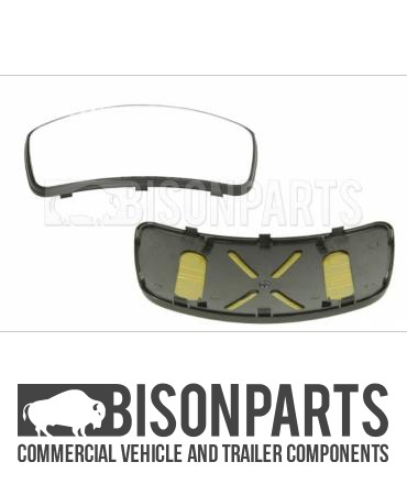"FITS MERCEDES ACTROS ANTOS KERB ROOF MIRROR GLASS PASSENGER SIDE LH BP116-400