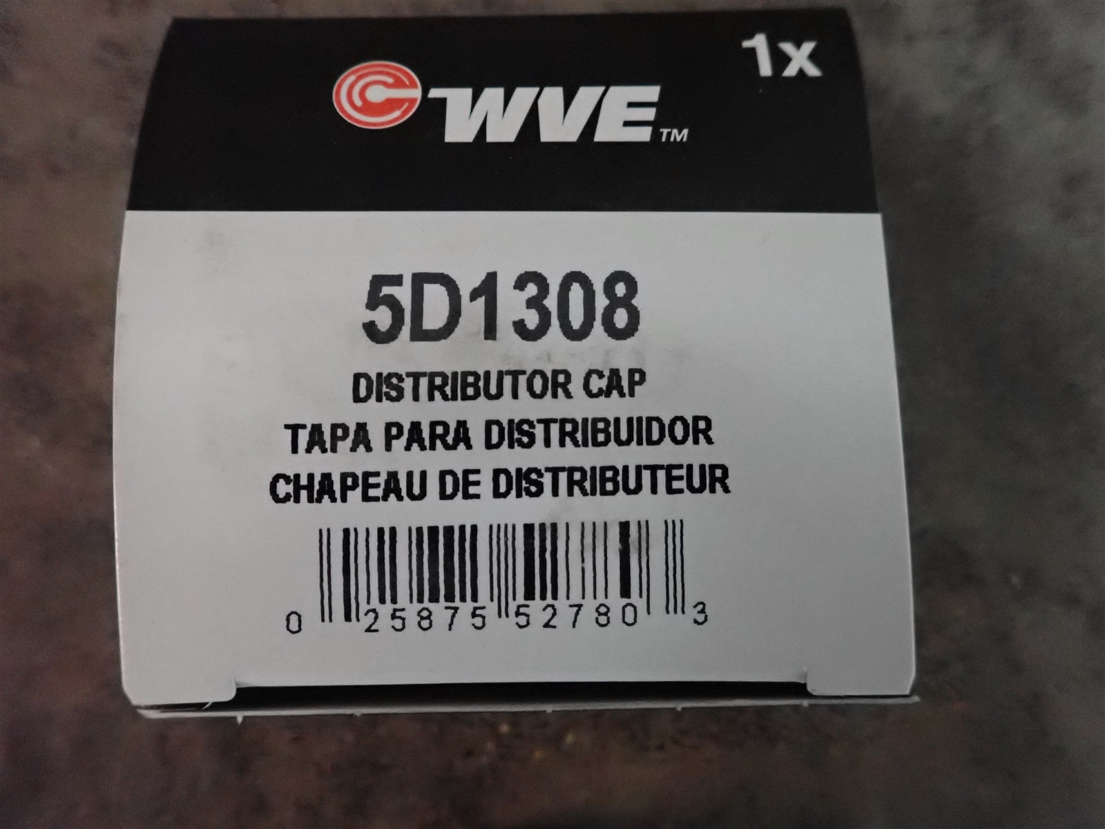 NEW WVE 5D1308 Distributor Cap (G208)