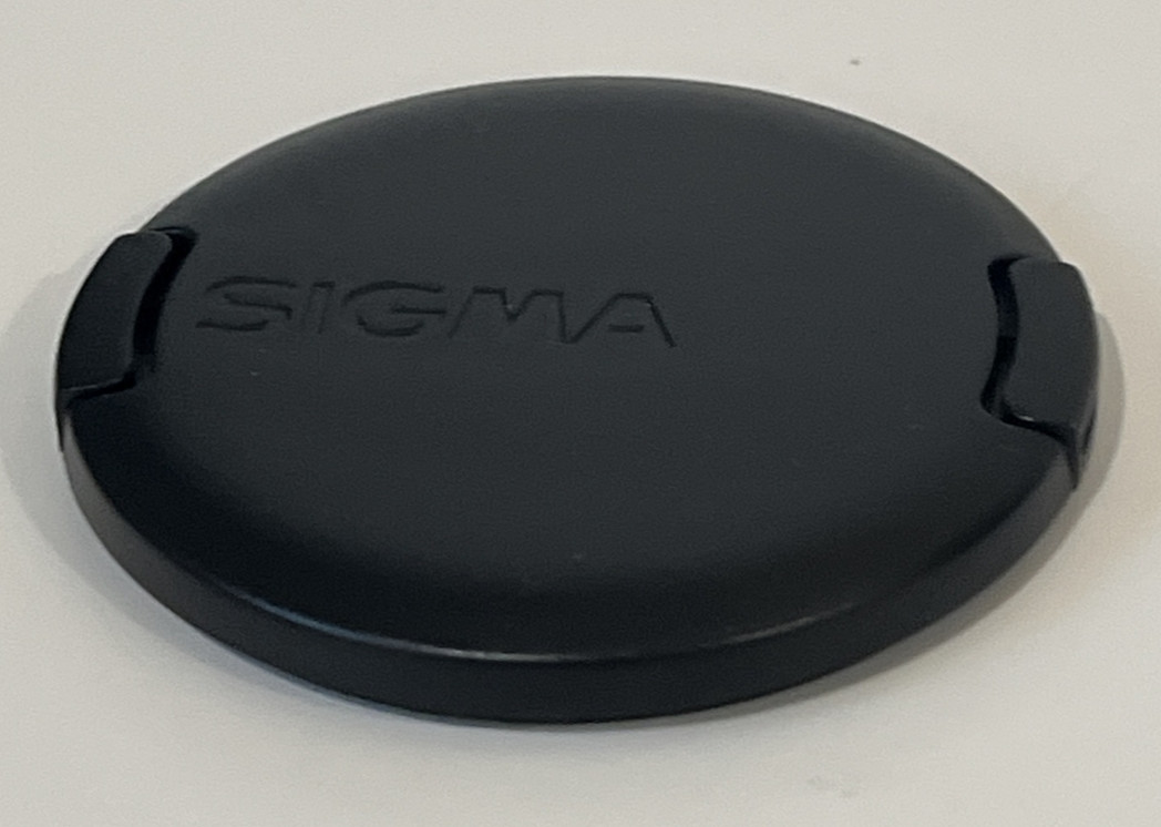 Sigma 55 mm Plastic Tab Lock Front Lens Cap Oem Original Replacement Good Cond