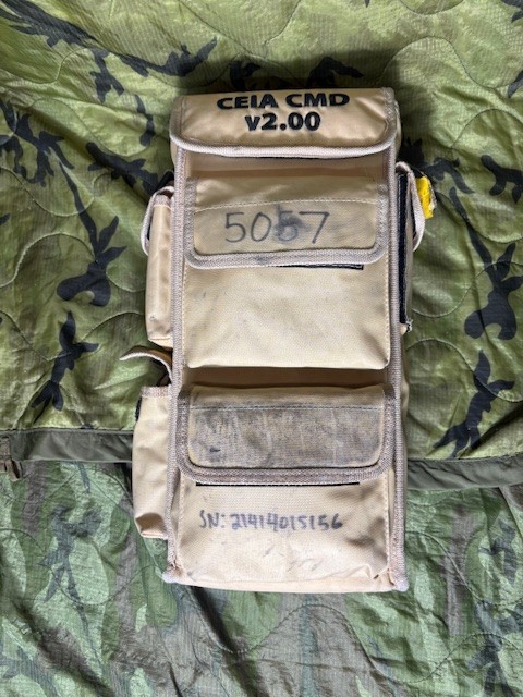 CEIA CMD V2.00 USMC Telescoping Metal Detector TESTED WORKING