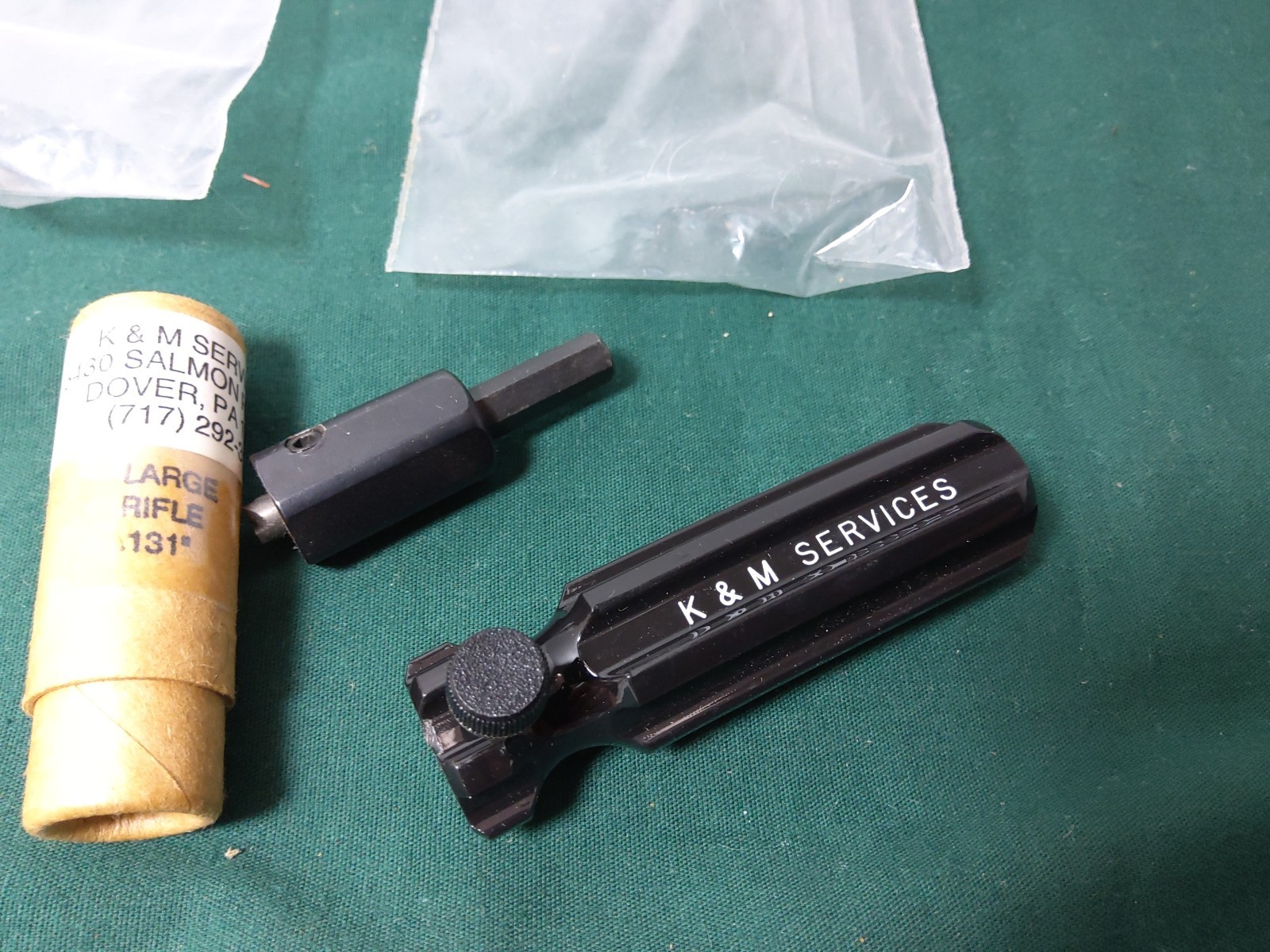 K&M Primer Pocket Correction Tool for Large Rifle, .131"