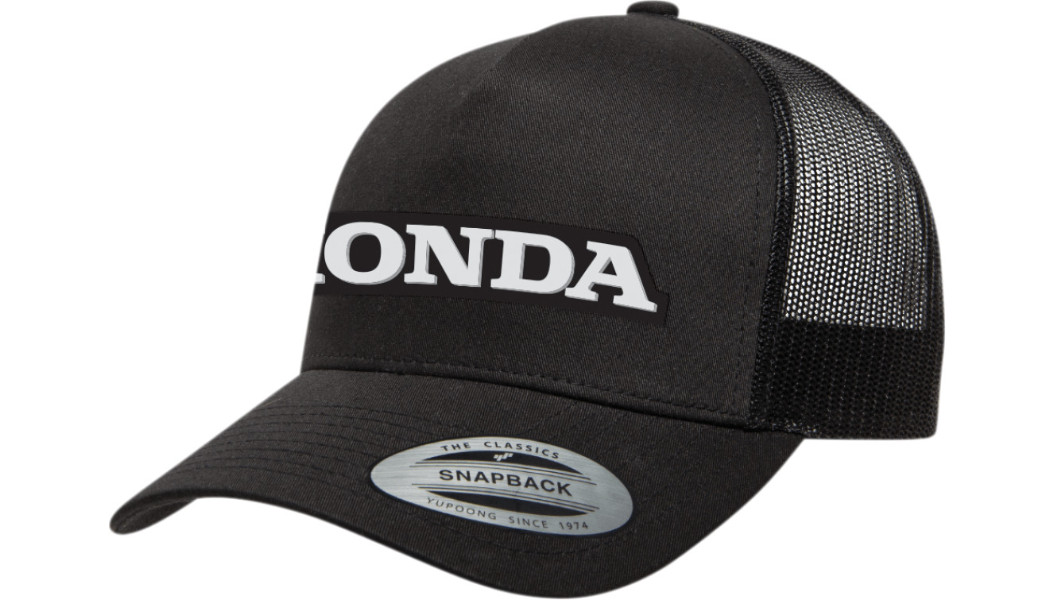 NEW FACTORY EFFEX 25-86302 Honda Core Hat - Black - OSFA - MOTORCYCLE