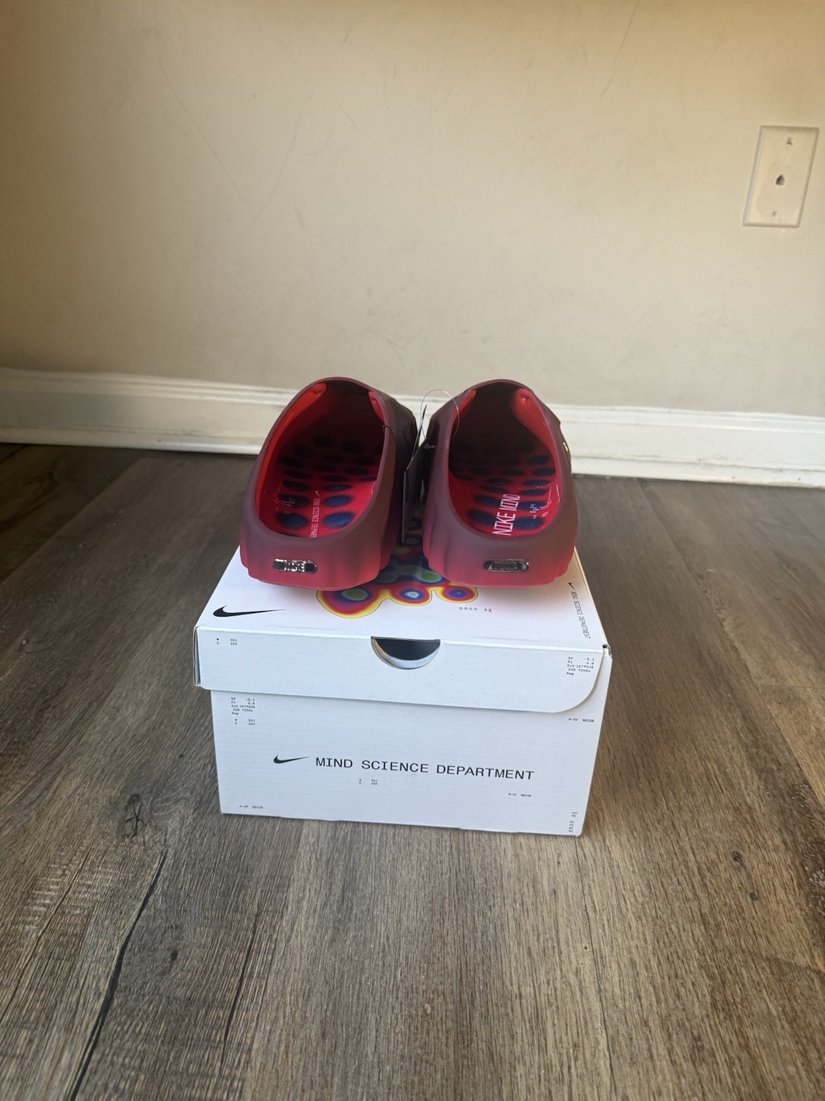 Nike Mind 001 Slide Team Red University Red Men's