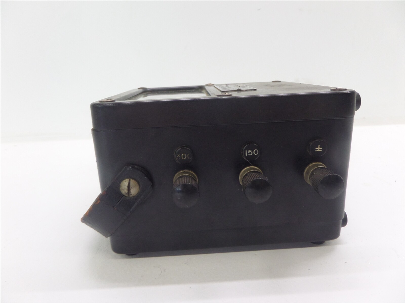 Vintage Weston AC Voltmeter Zero Corrector Meter Model 433 25-125 Cycles