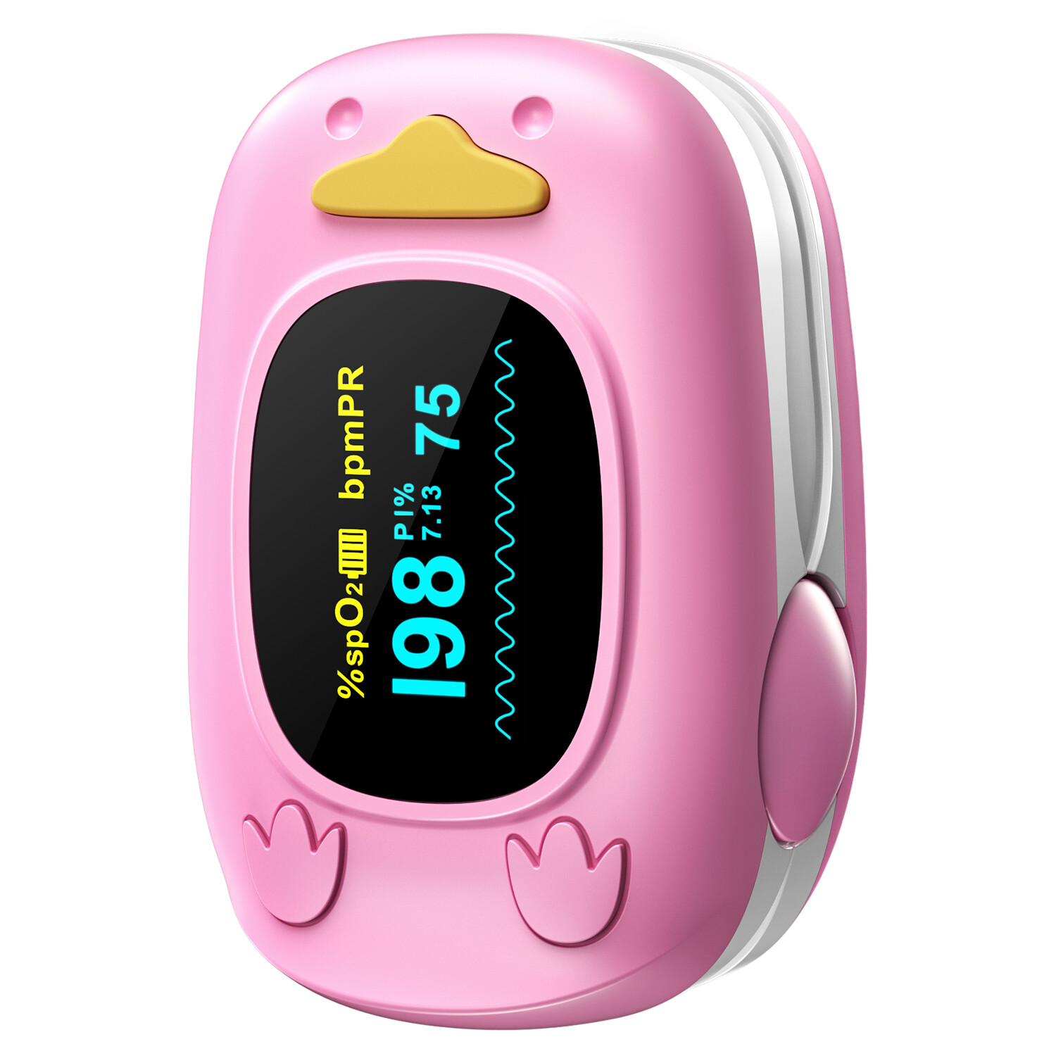 Pulse Oximeter Fingertip SpO2 PR Saturation Oxygen Heart Rate Monitor OLED