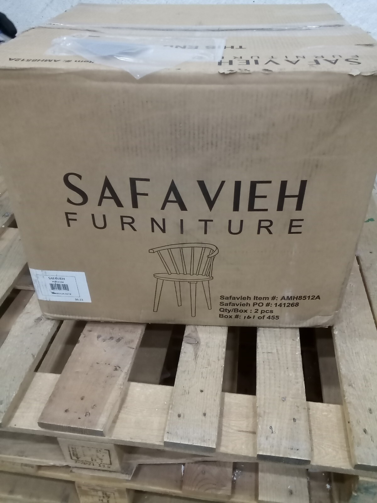 Safavieh BLANCHARD SIDE CHAIR, Reduced Price 2172724263 AMH8512A