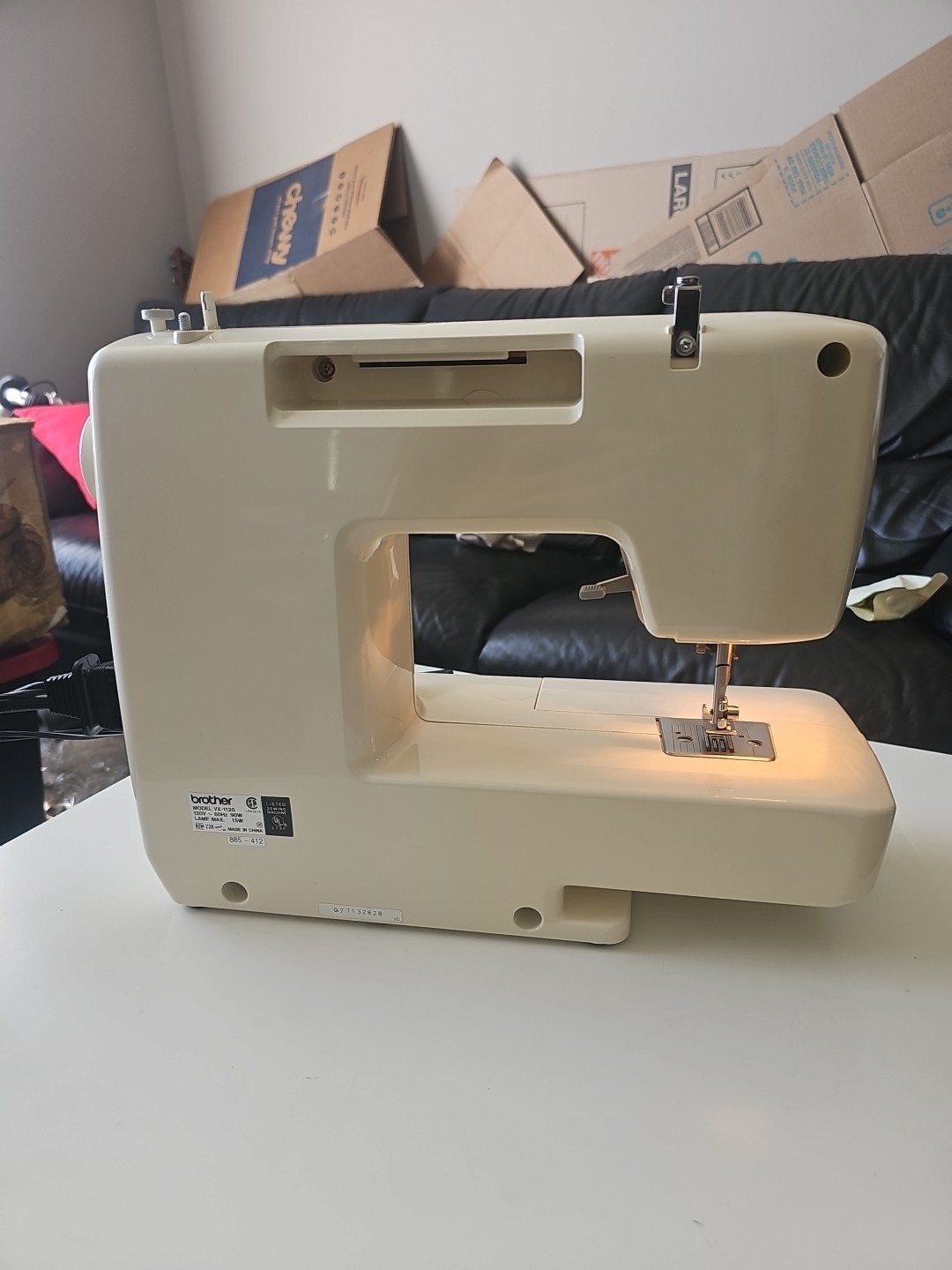 Brother VX-1120 SEWING MACHINE TESTED WORKS RESTORED READ DESCRIPTION PLEASE
