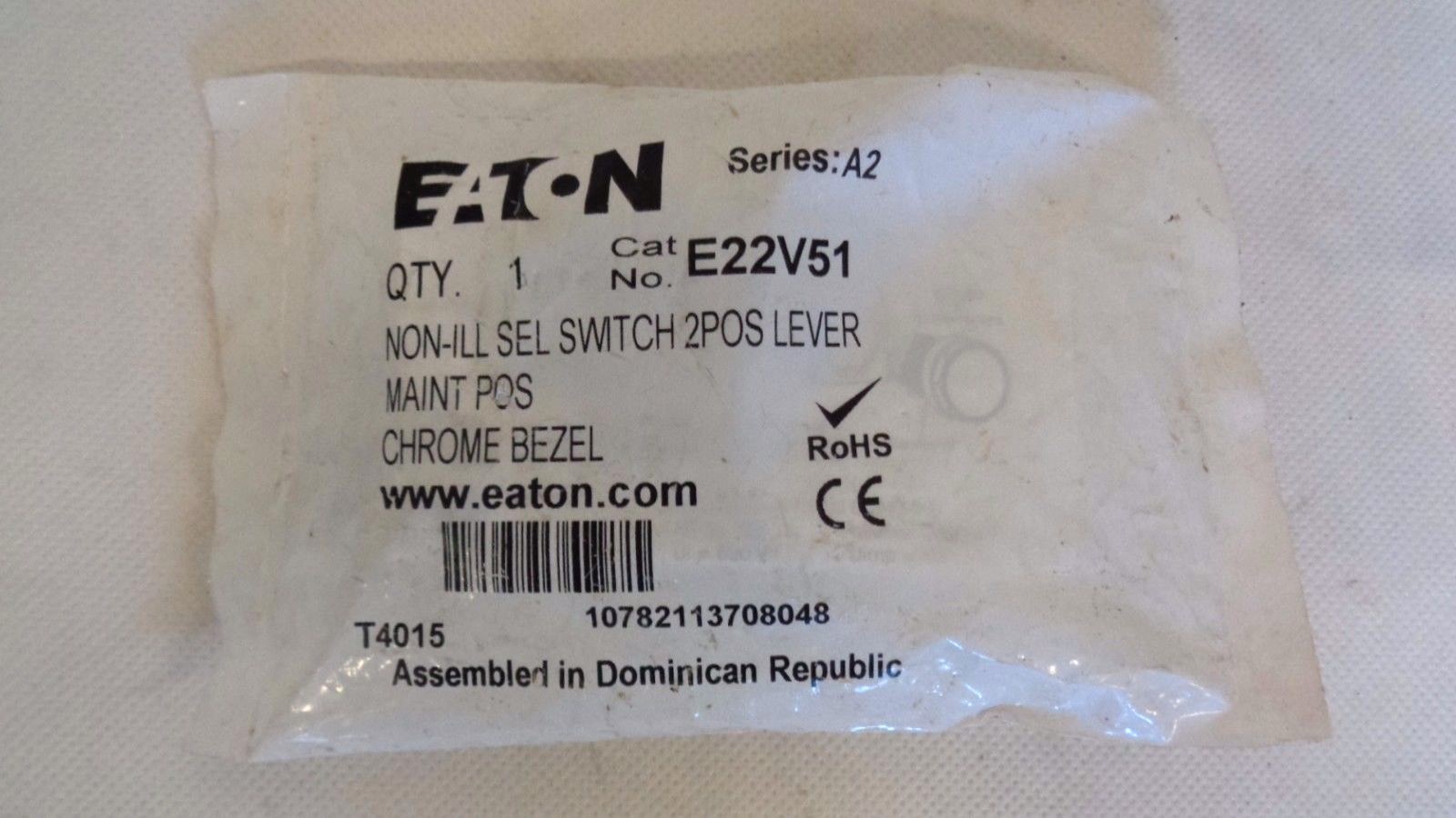 NEW EATON/CUTLER HAMMER E22V51 SELECTOR SWITCH LEVER ASSEMBLY