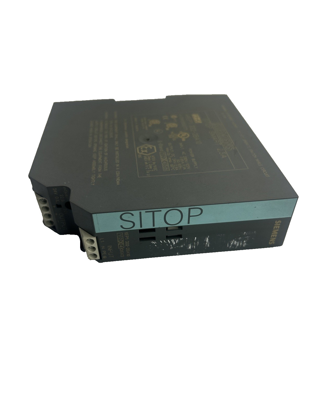 Siemens 6EP1 332-2BA10 SITOP SMART 2.5A Power Supply