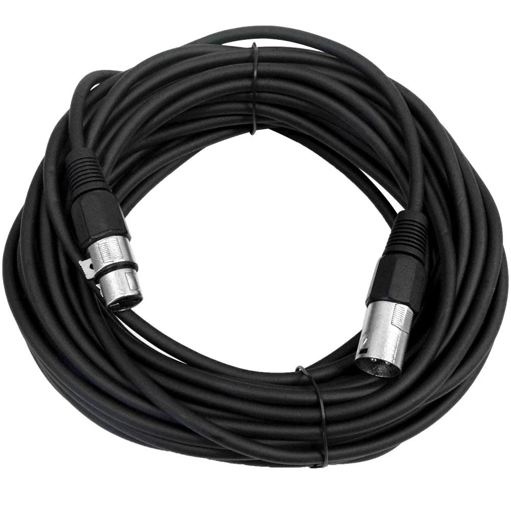 SAXLX50 Black 50ft XLR Microphone Cable