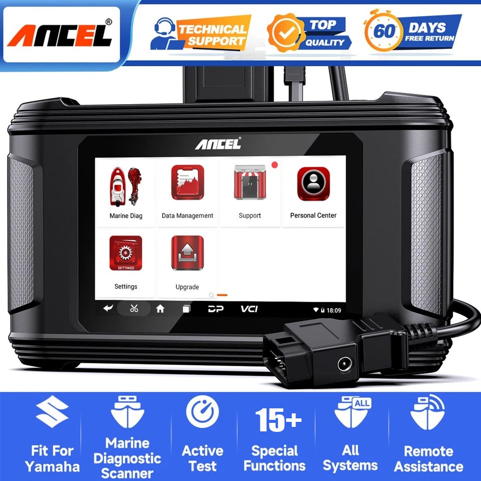 Marine Diagnostic Tool for Yamaha (2003–2026) – Jet Ski Outboard Engine Scanner