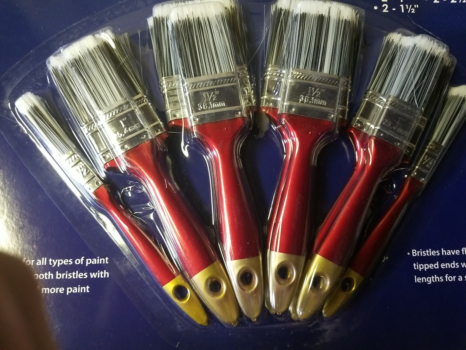 Evolve 10 PC Paint Brush Set Suitable For All Types Of Paint
