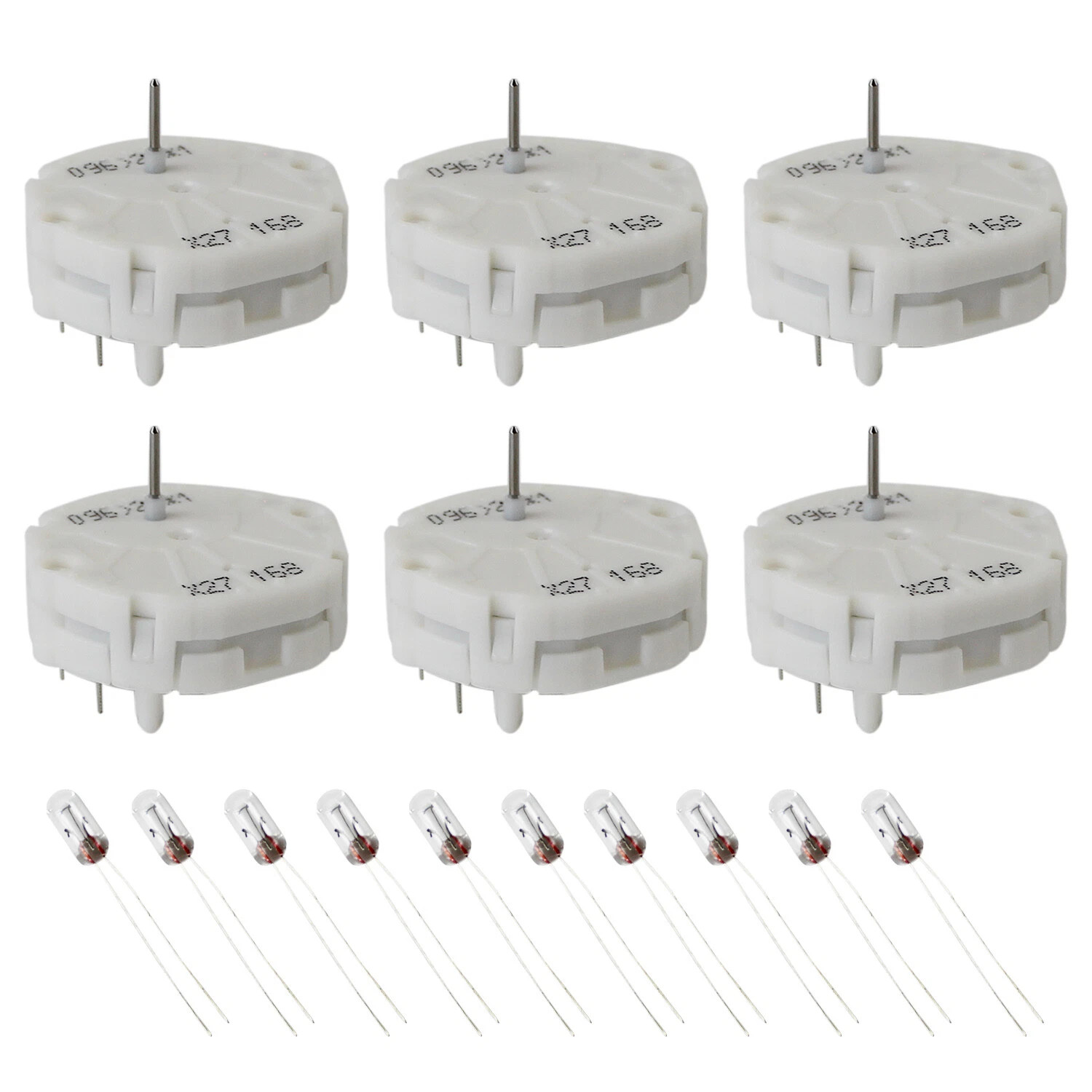 6PCS For GM & Switec Gauge Cluster Stepper Motor Kit, 10 BONUS BULBS