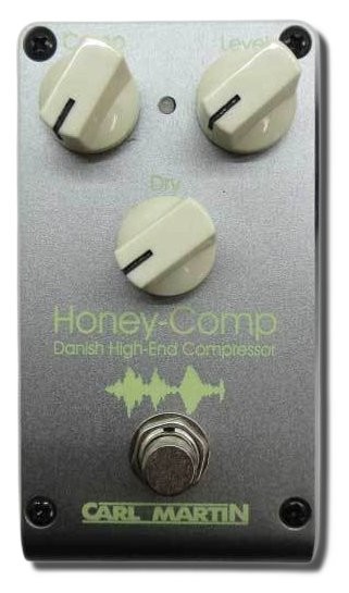 CARL MARTIN Honey Comp Compressor Pedal 4564 Tested & Works