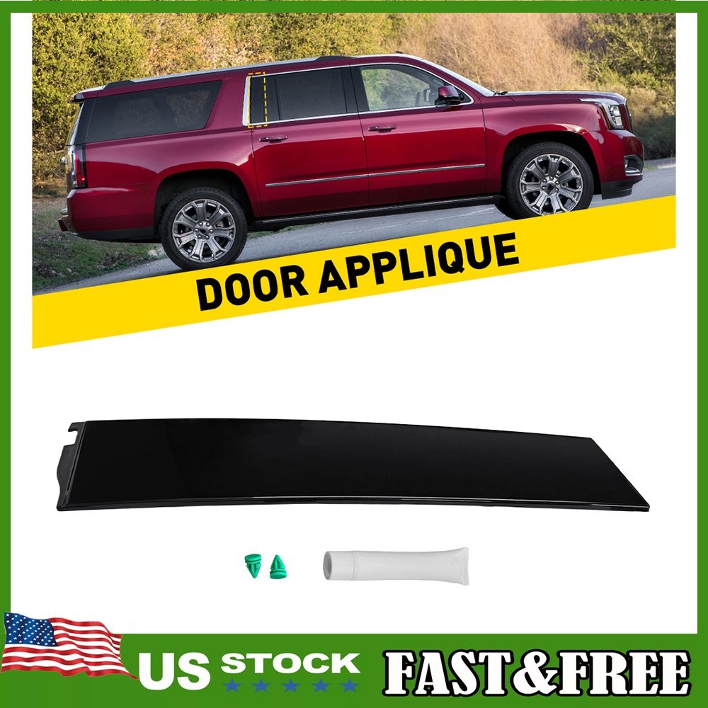 Rear Right RH B-Pillar Trim Molding Door Applique For 2015-18 GMC Yukon XL 1~10X