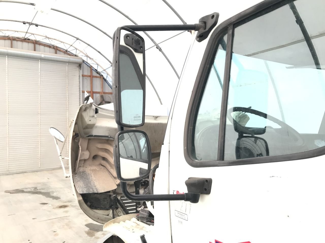 2002-2017 Freightliner M2 106 POLY Left/Driver Door Mirror - Used