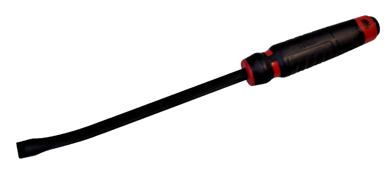 Mac Tools PB15CR 3/8" Curved Head 15" Pry Bar Capped Comfort Handle Red