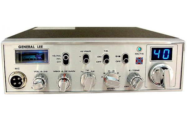 General Lee 10 Meter Radio AM/FM Loud Audio | High Power | Truckers & Ham Use
