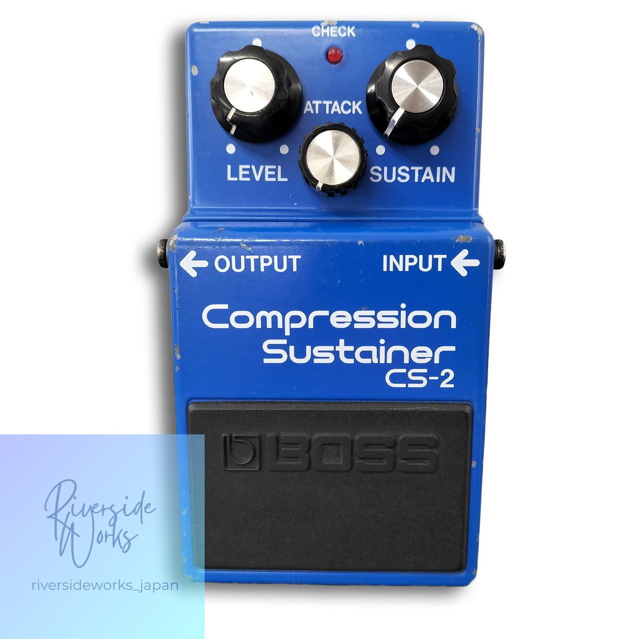 BOSS CS-2 Compression Sustainer Guitar Effects Pedal