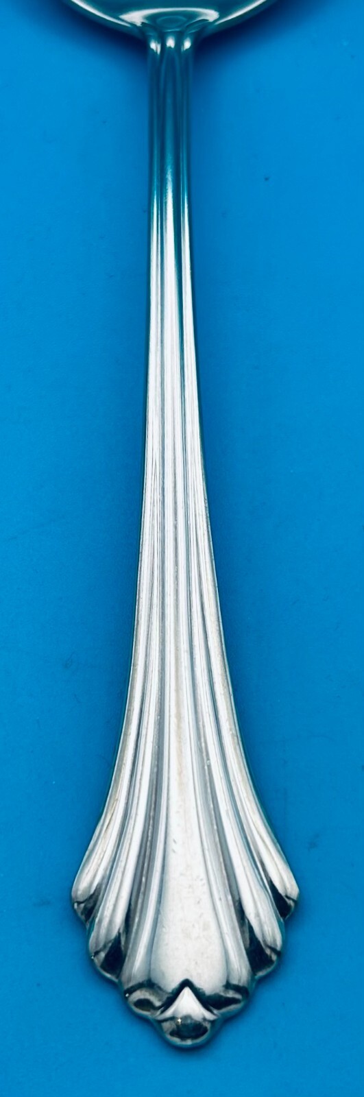 2 TWO Oneida BANCROFT Teaspoons 6" Stainless Flatware Silverware