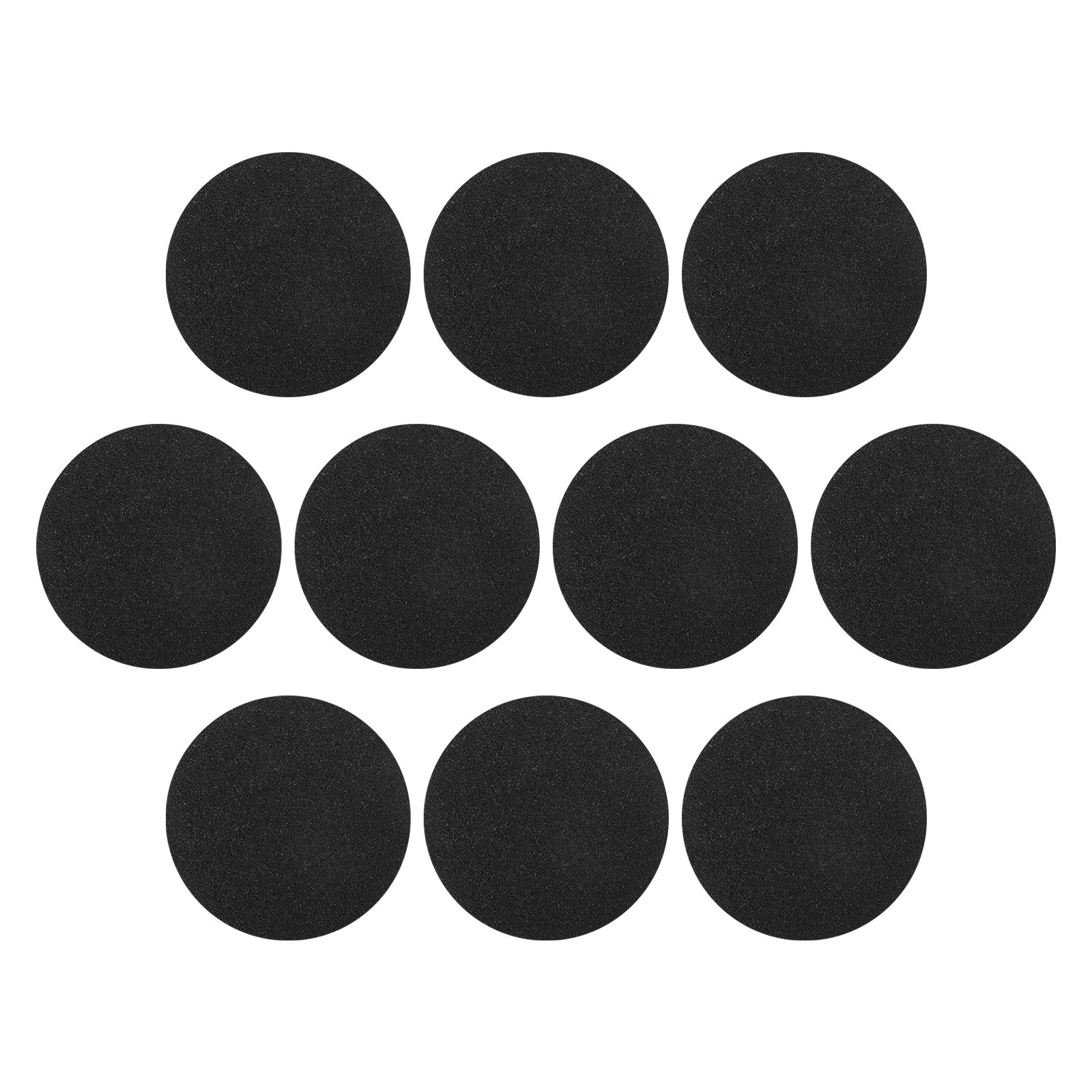 10PCS Charcoal Filter Replacements Kitchen Compost Bin Round 6.7" 0.4" Thick