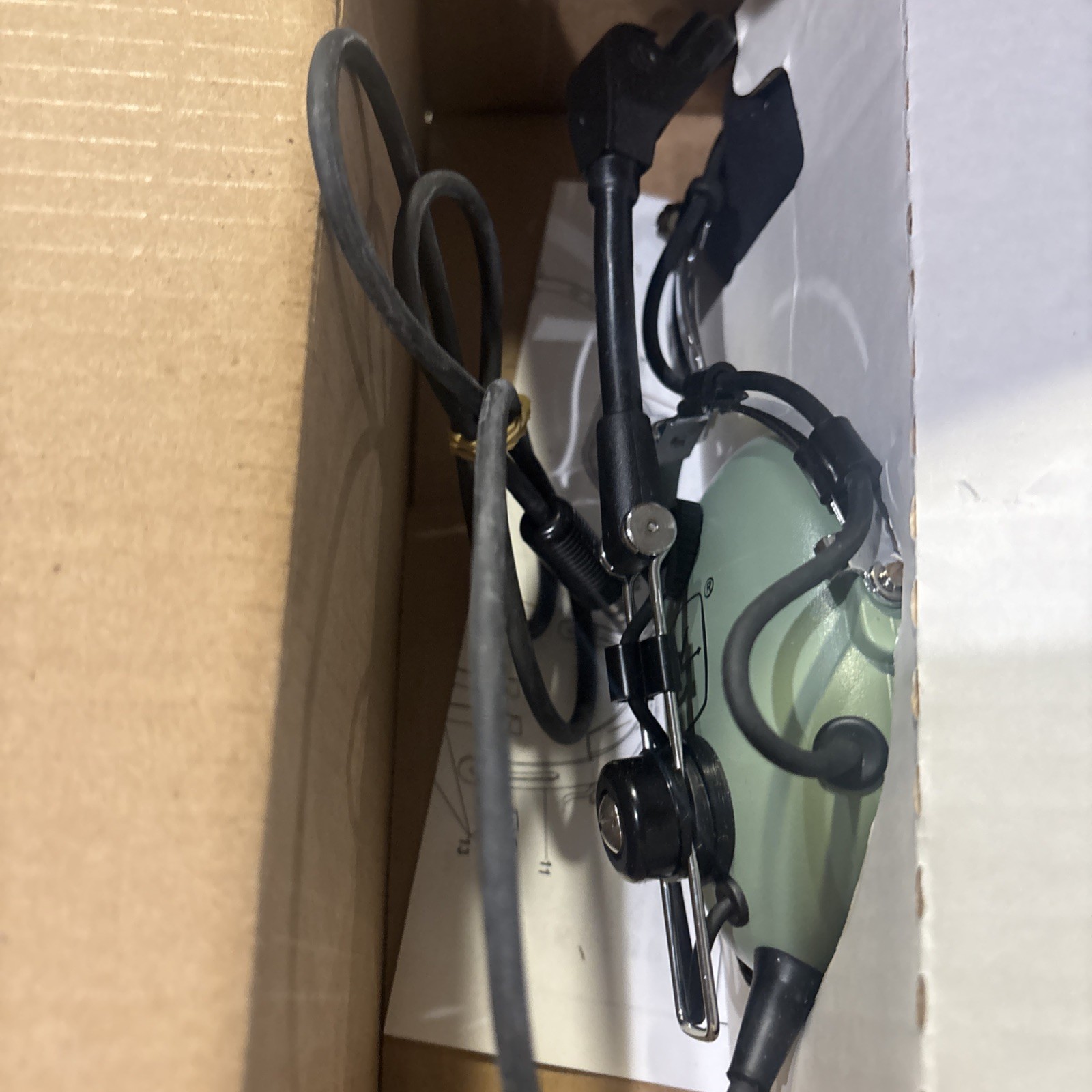 David Clark Passive Stereo Headset P/N 40494G-01 🔥NEW🔥