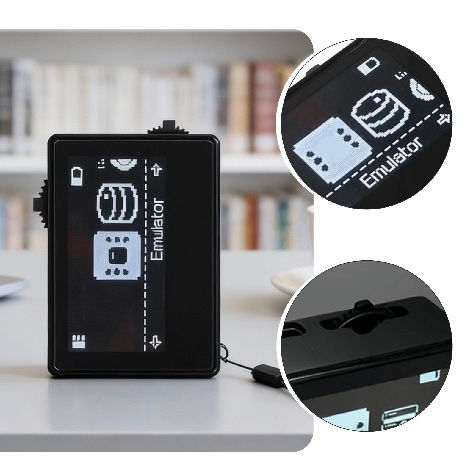 Smart Nfc Emulator For Amiibo/nintendo Switch Simple Pixel Style System Ic/ntaEw