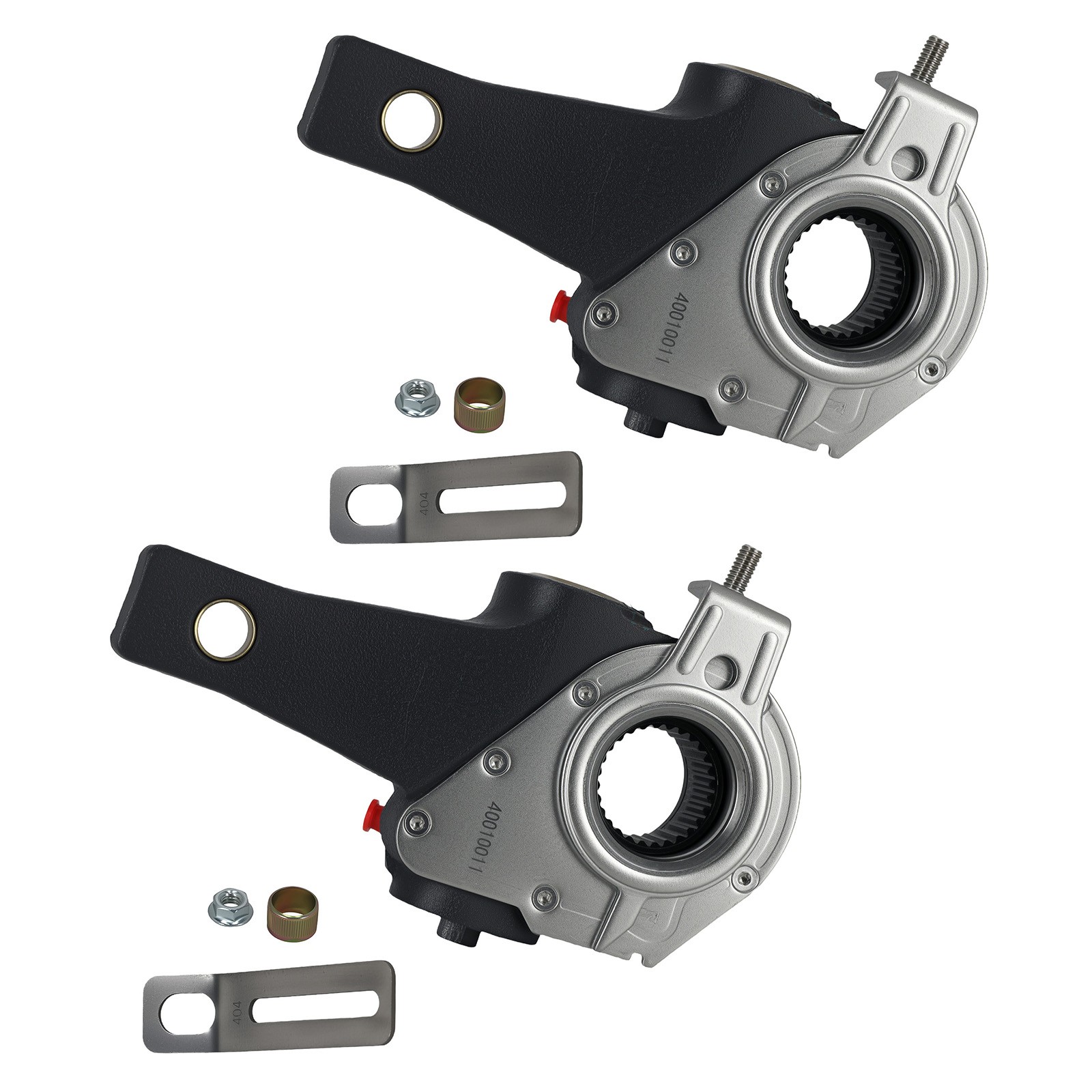 2x Automatic Slack Adjuster 28 Spline Teeth 5.5" Arm Length 40010011 40910416